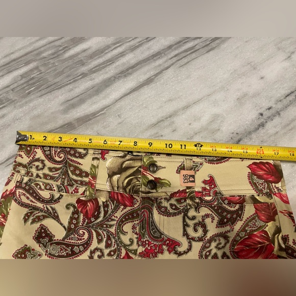 Floral Paisley Print Pants - Picture 4 of 6